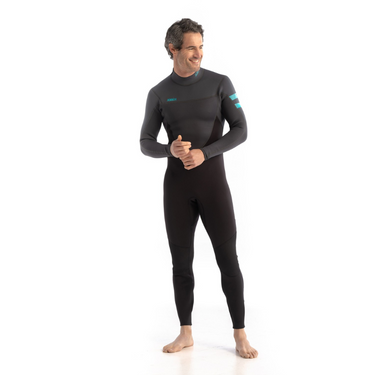 Jobe Perth 3/2mm Back Zip Wetsuit Men - Graphite Gray